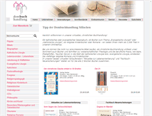Tablet Screenshot of dombuchhandlungmuenchen.de